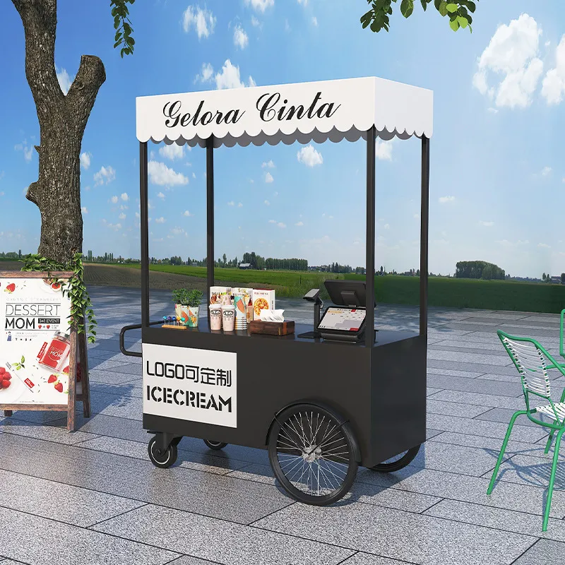 Coffee Tea Vendor - 屋台、移動販売車、フードトラック、焼き栗、ミルクティー、コーヒー、串焼き、おでん、移動販売キオスク