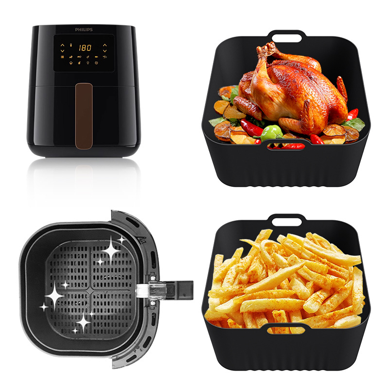 Philips Air Fryer Hd9252 - 17 センチメートルシリコンエアフライヤー型フィリップス HD9252 HD9200 HD9255 エアフライヤーアクセサリー