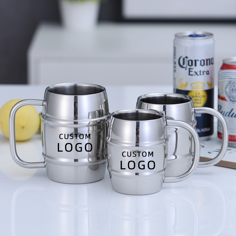 Coffee Tea Logo - パーソナライズされたロゴ,彫刻が施されたステンレス鋼のカップ,2層の断熱材,水の必需品