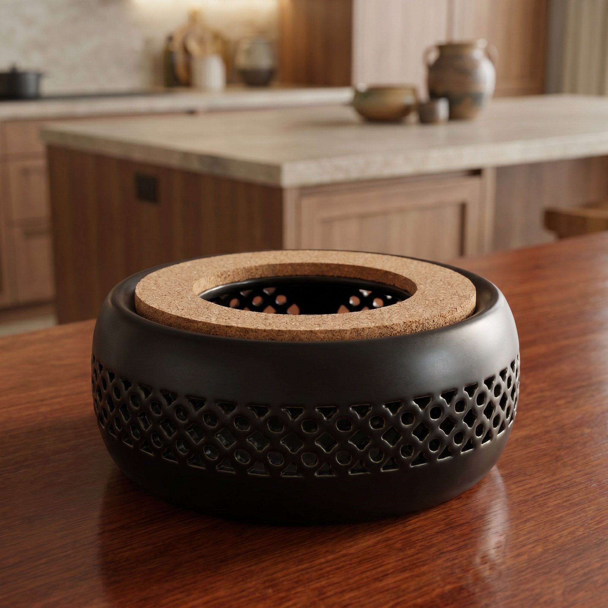 セラミックティーポットウォーマー コルククッション加熱スタン - Coffee Tea Pots のレビューと価格