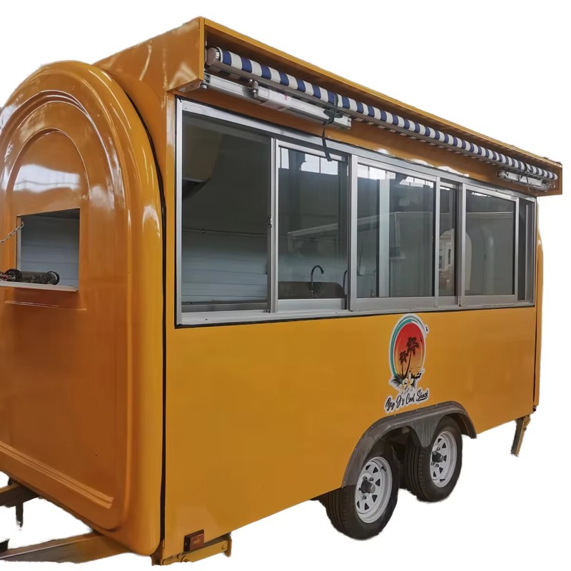 新型モバイルキッチンコーヒーバー、バブルティー販売キオスク、 - Coffee Tea Vendor のレビューと価格