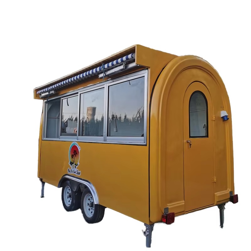新型モバイルキッチンコーヒーバー、バブルティー販売キオスク、 - Coffee Tea Vendor のレビューと価格