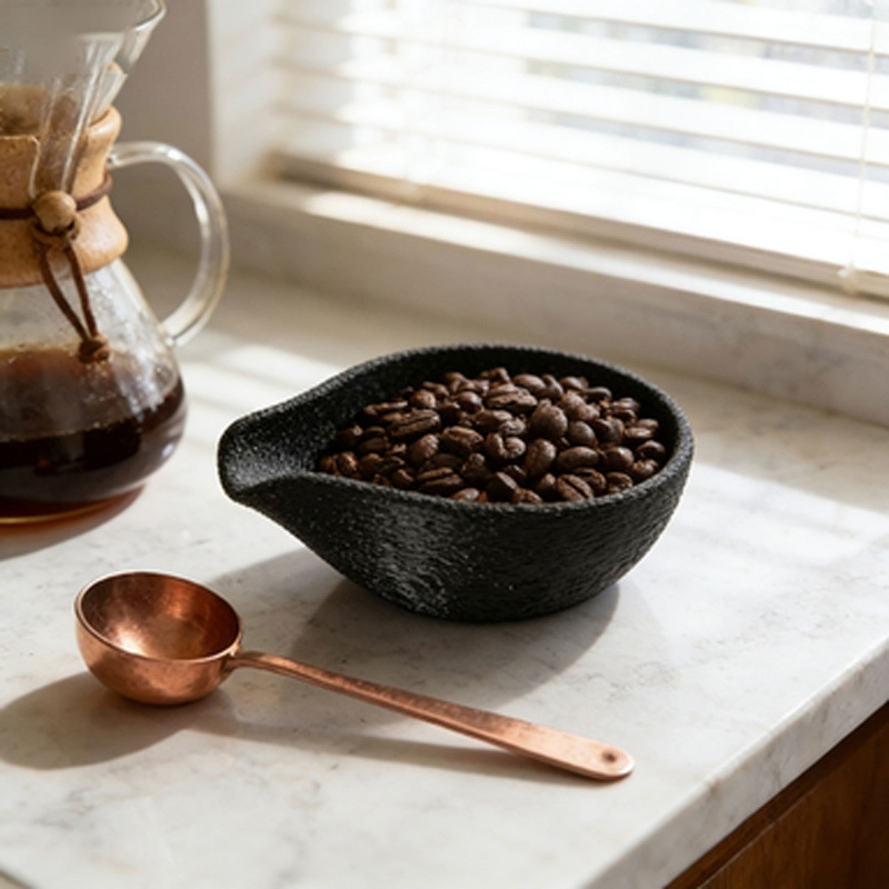 1個入りコーヒー豆計量カップ＆茶葉収納トレイ、コーヒー豆とリ - Coffee Tea Bean Leaf のレビューと価格
