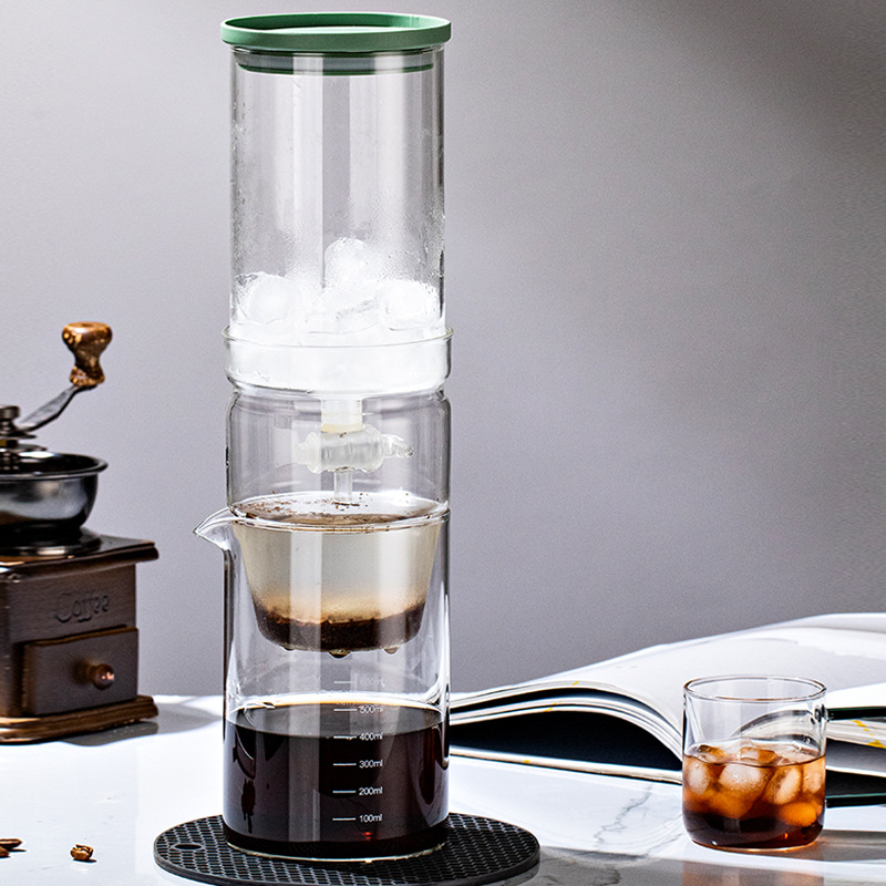 アイスドリップコーヒーポット 新型高ホウケイ酸ガラス ドリッ - Coffee Tea Pots のレビューと価格