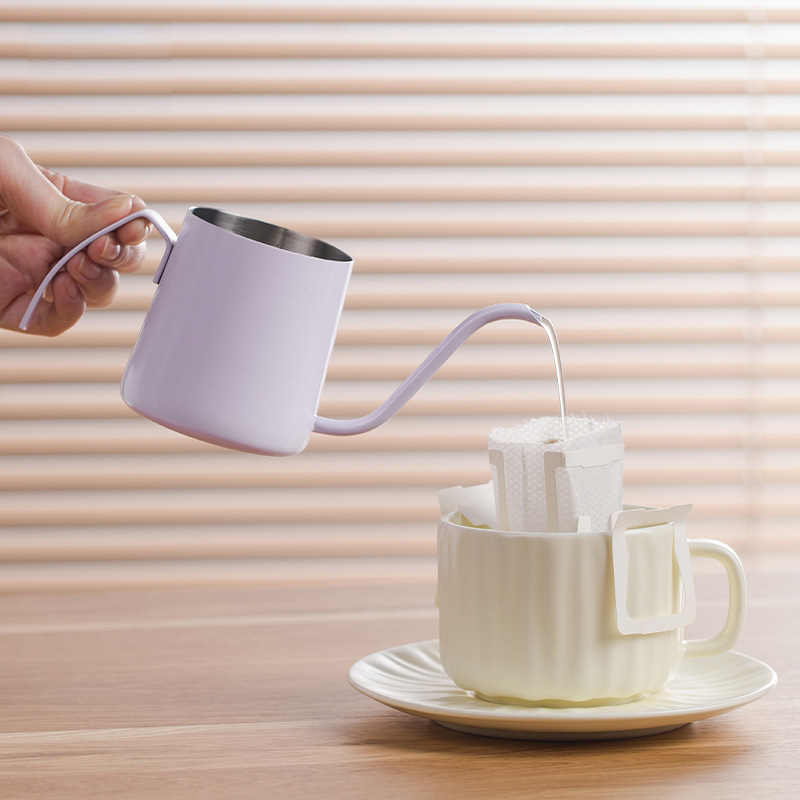 グースネックスパウトティーポット、ステンレス鋼の手醸造コーヒ - Coffee Tea Pots のレビューと価格