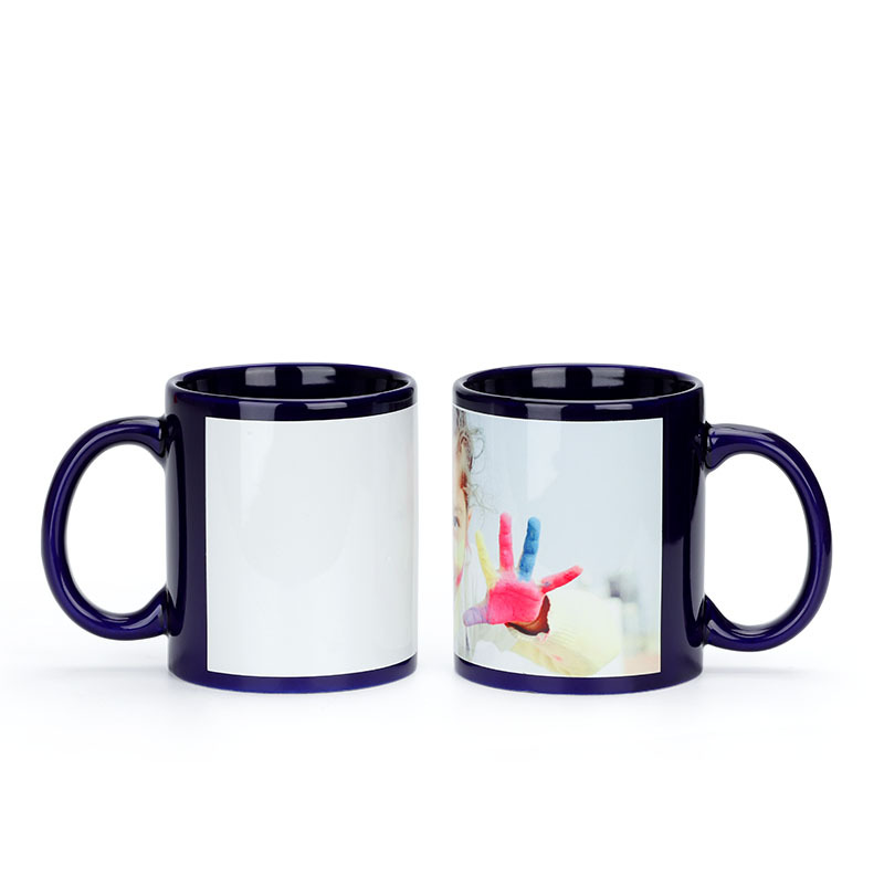ブラックカップ DIY ロゴセラミック 350 ミリリットル - Coffee Tea Logo のレビューと価格
