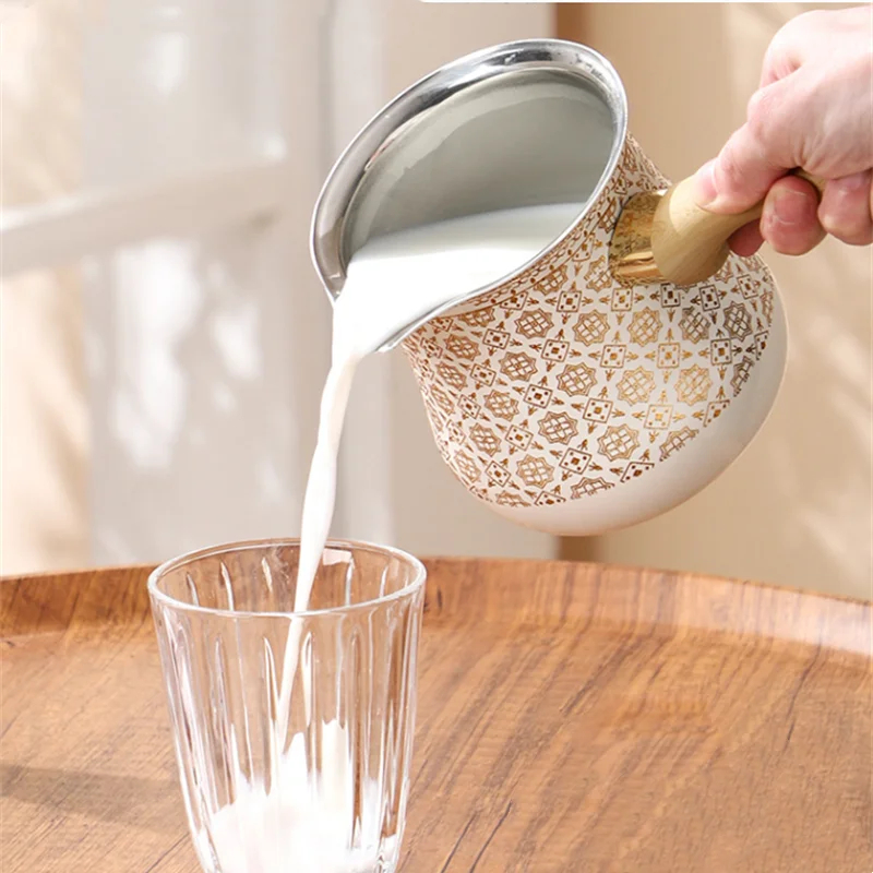 ステンレス鋼の蓋付きコーヒーポット チョコレートバターミルク - Coffee Tea Pots のレビューと価格