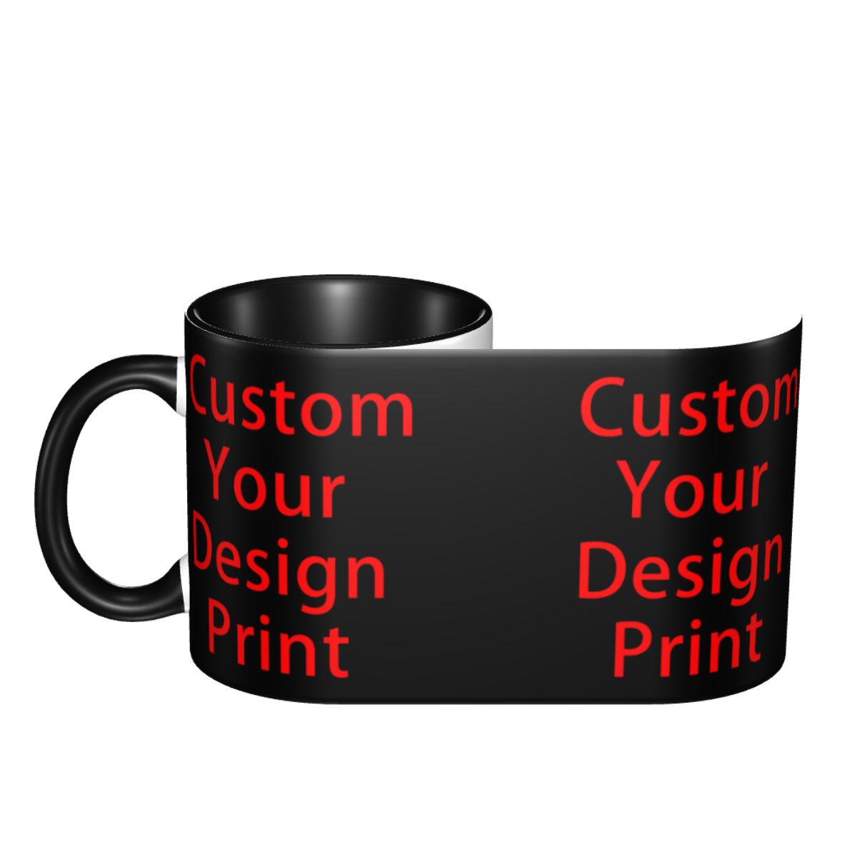 オリジナルデザインのカスタムコーヒーマグカップ DIY カス - Coffee Tea Logo のレビューと価格