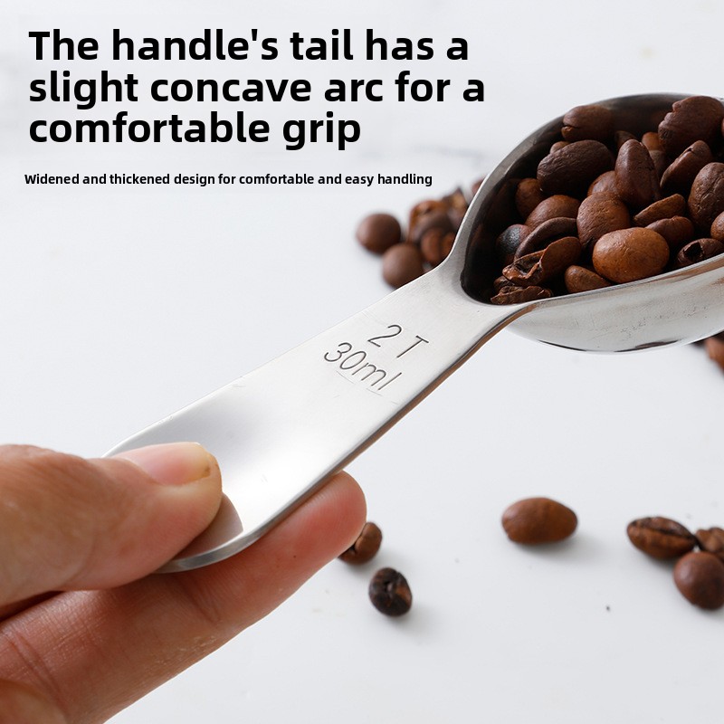 厚みのあるステンレス製コーヒースプーン 15ml 30ml  - Tea Coffee Utensils のレビューと価格