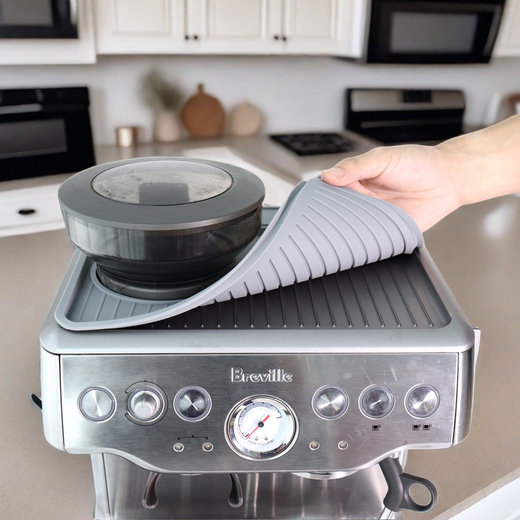 エスプレッソマシン用滑り止めシリコンマット,コーヒーマット, - Breville Espresso Bes870 のレビューと価格