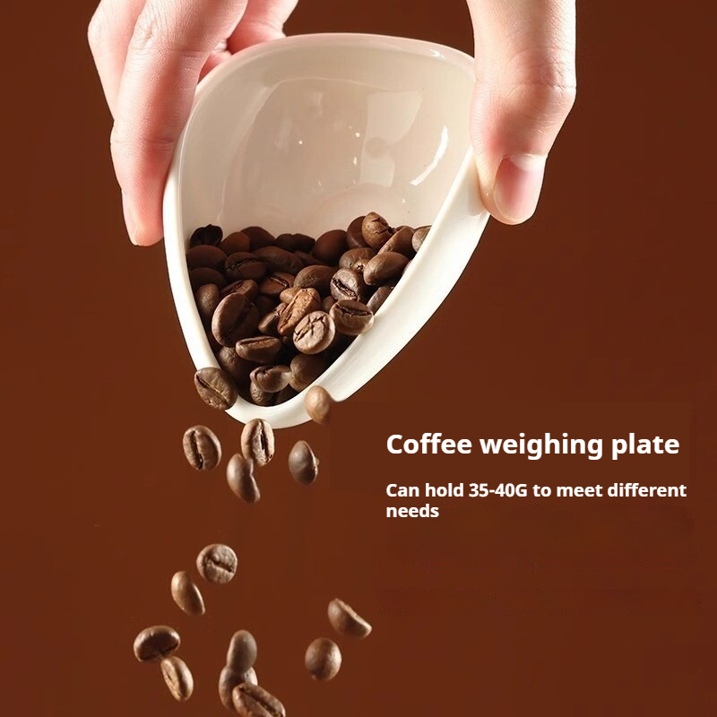 セラミック製コーヒー豆計量トレイ、ティープレゼンテーションデ - Coffee Tea Bean Leaf のレビューと価格