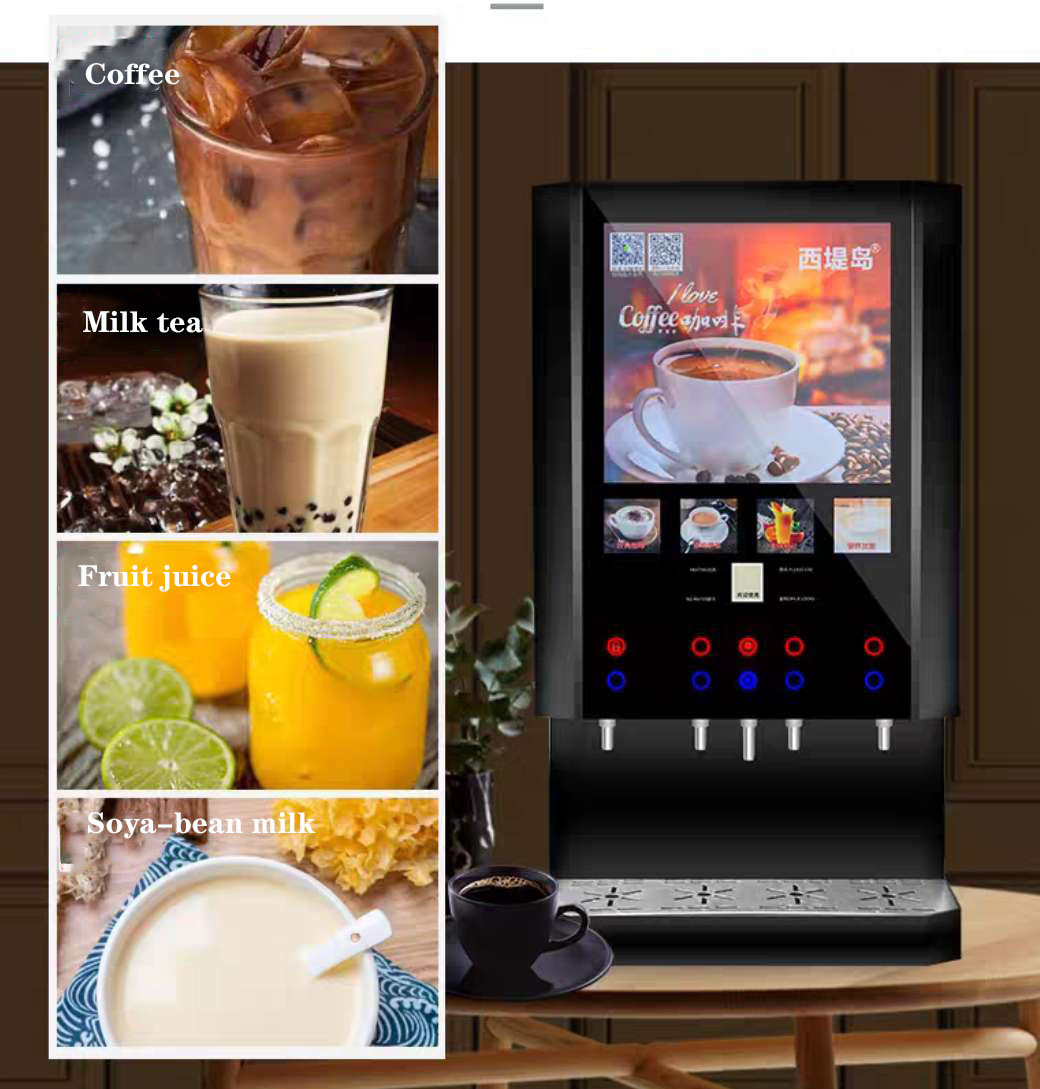 最安値コーヒー・紅茶ポットインスタントティー・コーヒー自動販 - Coffee Tea Vending Machine Price のレビューと価格