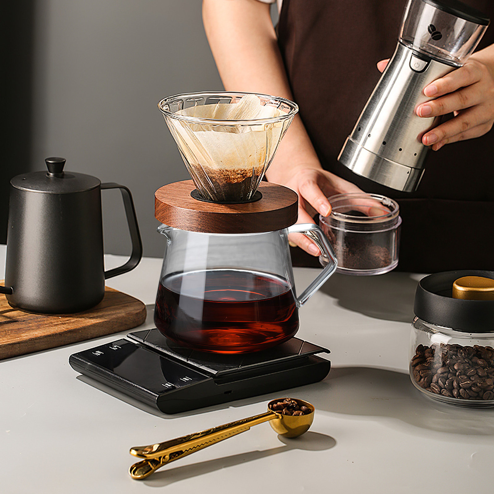1個入り 650ml 高透明ガラスケトル 温冷飲料用 コーヒ - Coffee Tea Pots のレビューと価格
