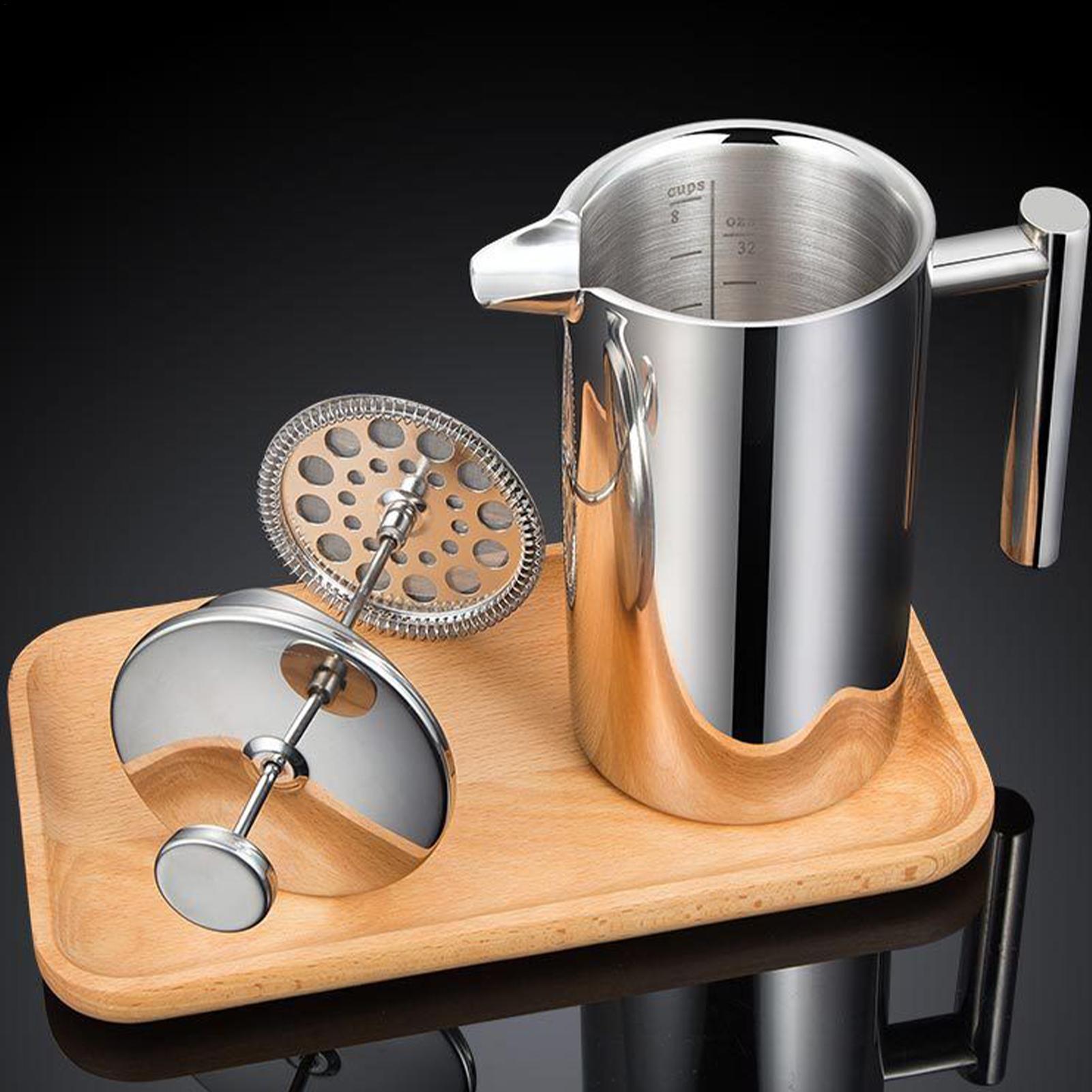 コーヒープレスポットフィルターシステム耐熱コールドブリューテ - Coffee Tea Pots のレビューと価格