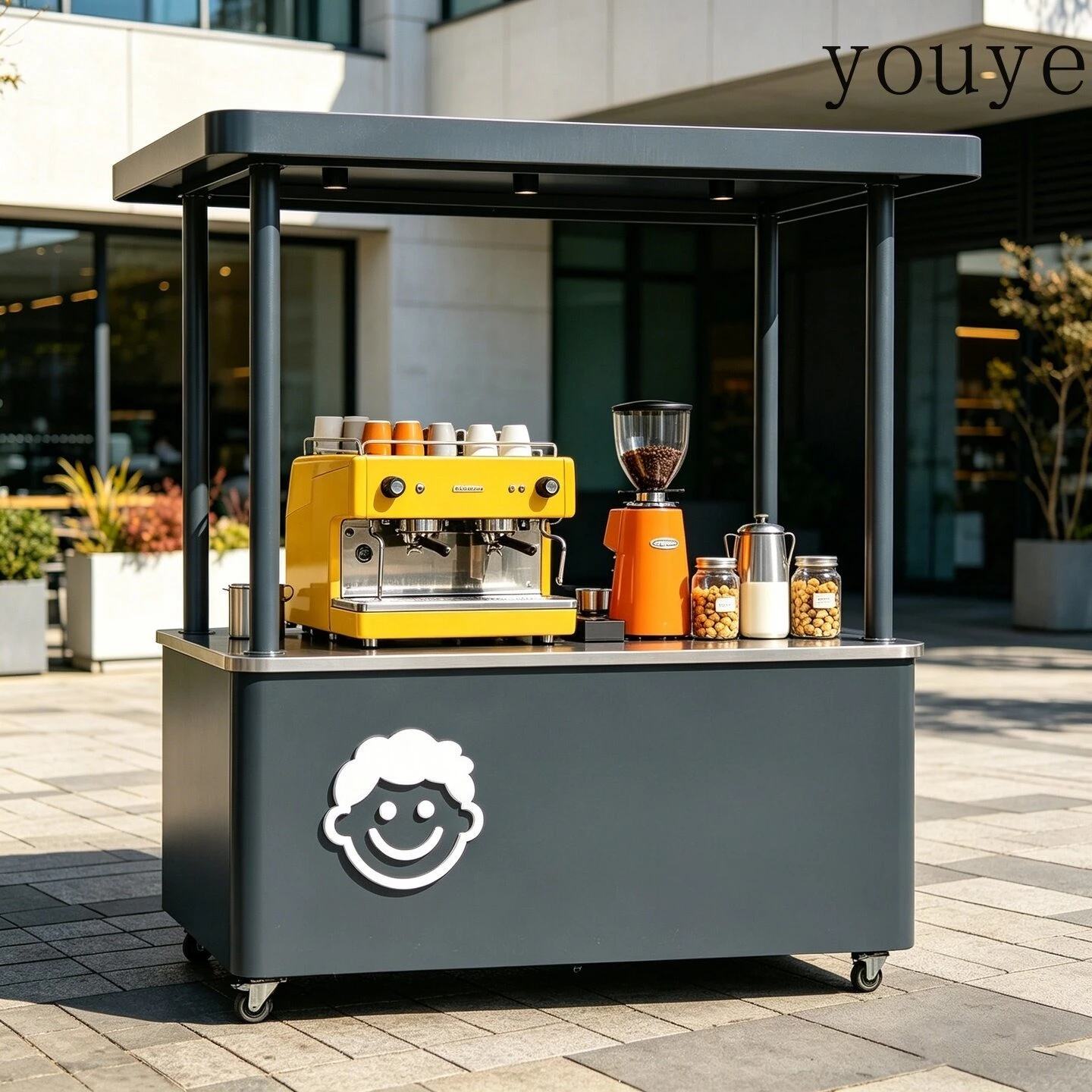 SW錬鉄製の屋台、移動式コーヒー・ミルクティーショップ、商業 - Coffee Tea Vendor のレビューと価格