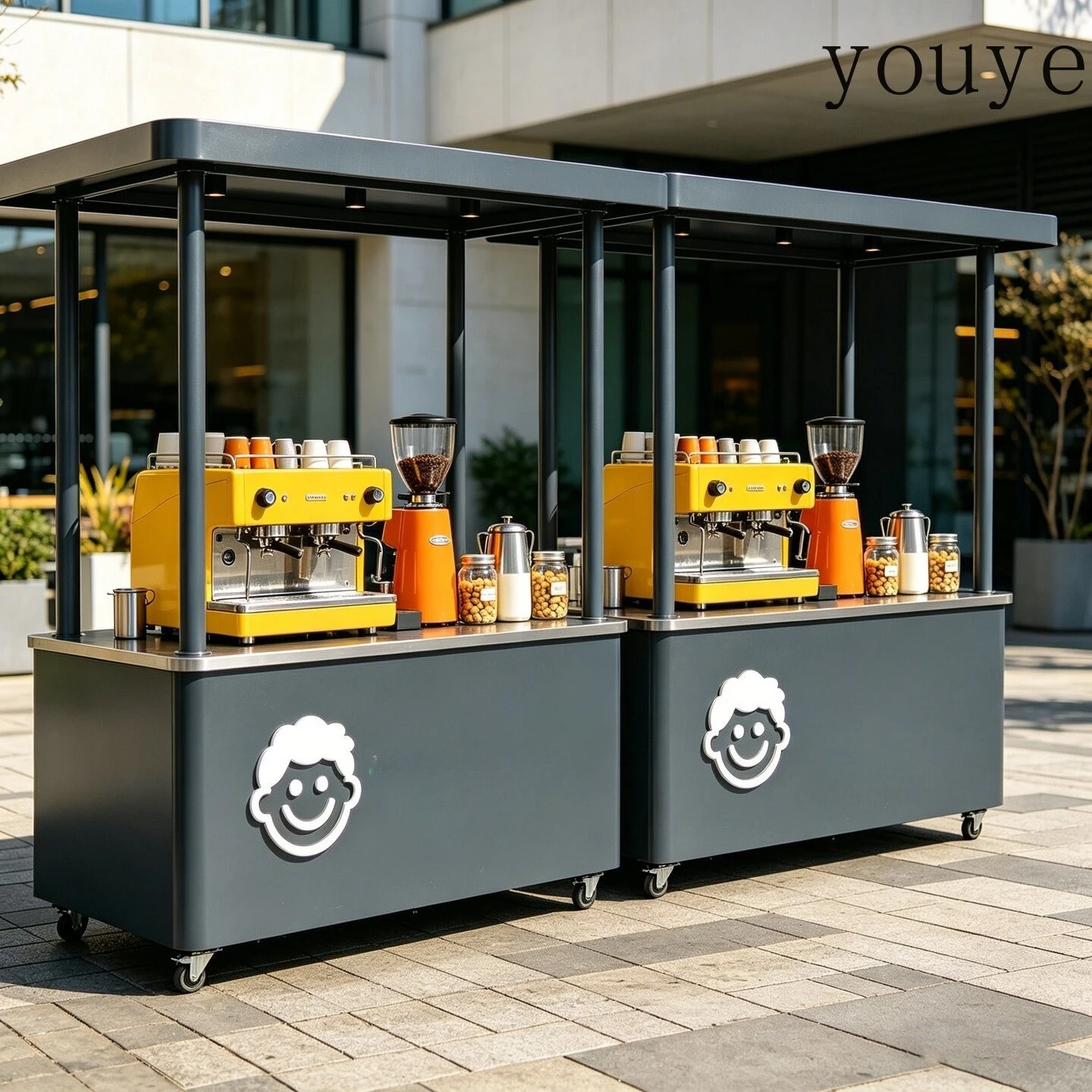 SW錬鉄製の屋台、移動式コーヒー・ミルクティーショップ、商業 - Coffee Tea Vendor のレビューと価格