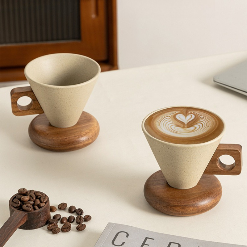 JUSTINLAU 250ML ヴィンテージセラミックコーヒ - Tea Coffee Utensils のレビューと価格