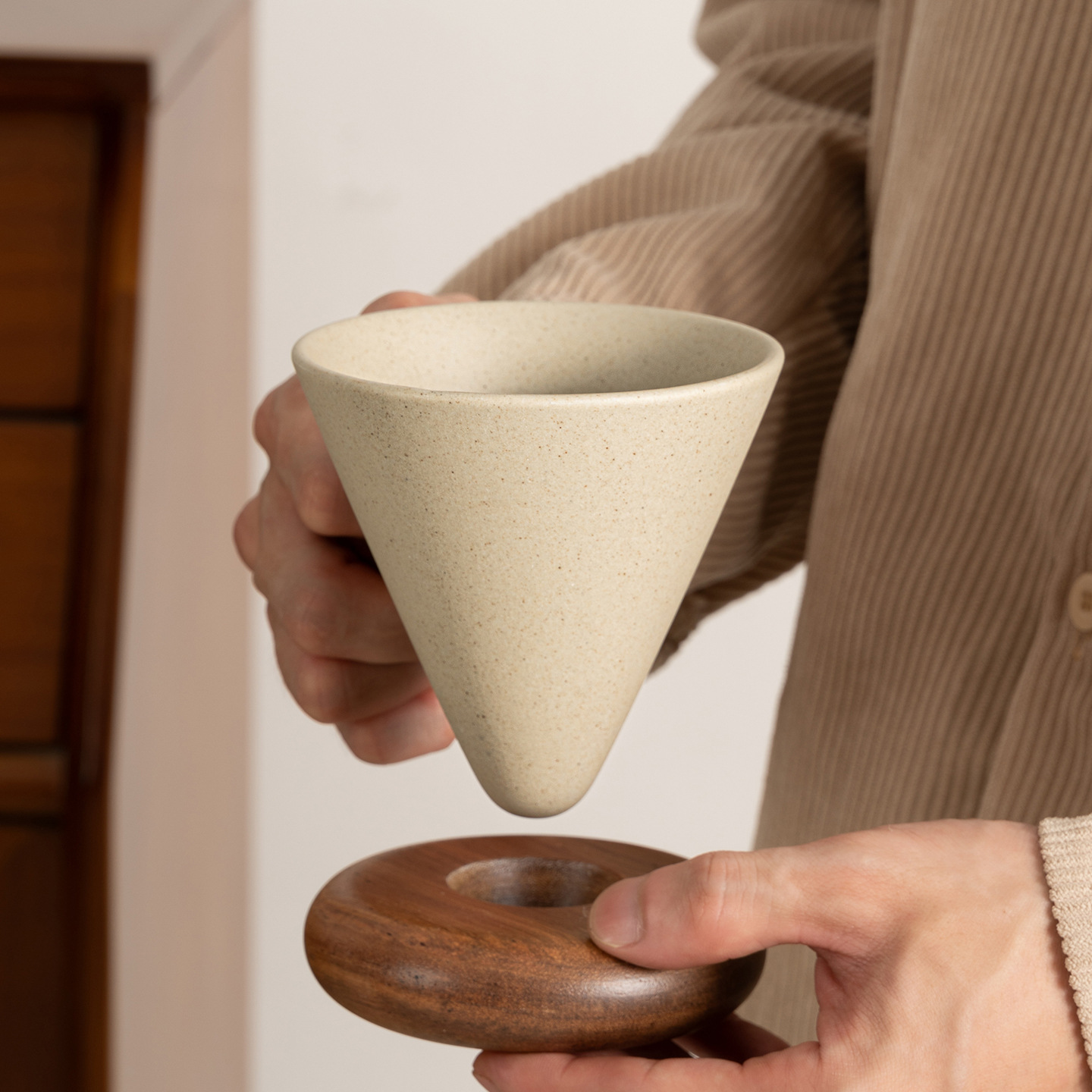 JUSTINLAU 250ML ヴィンテージセラミックコーヒ - Tea Coffee Utensils のレビューと価格