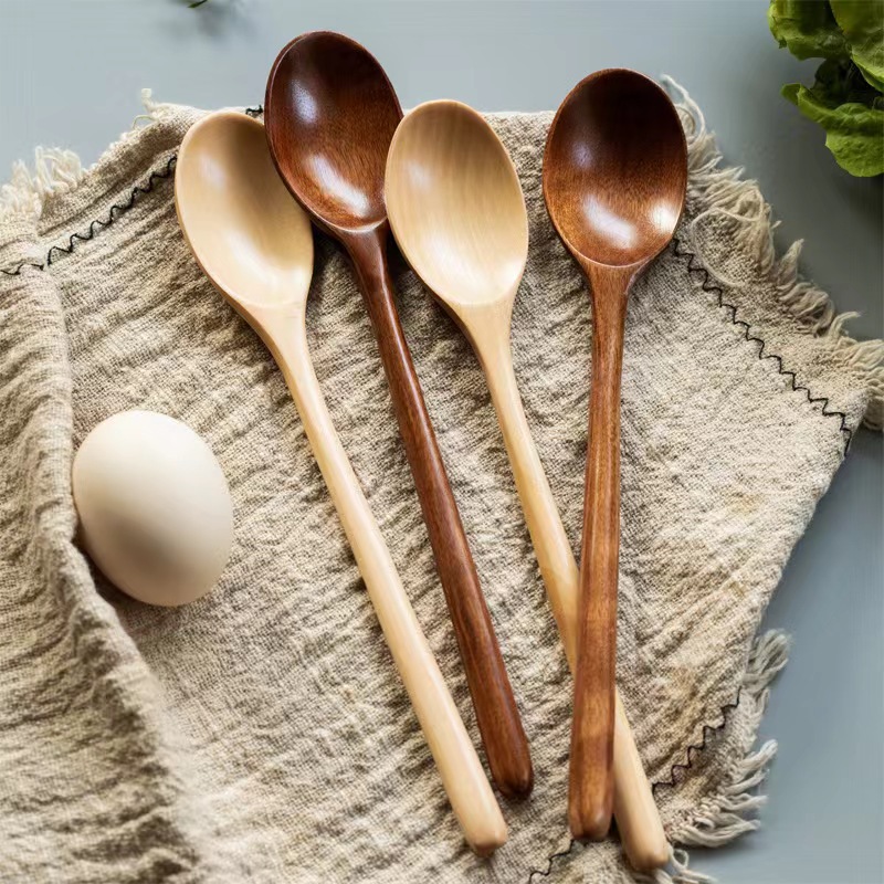 キッチン調理器具ツール木製スプーン食器スープティースプーンケ - Tea Coffee Utensils のレビューと価格
