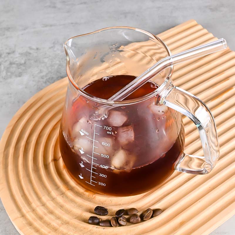 新しい高ホウケイ酸ガラス製700mlコーヒーポットとティーポ - Coffee Tea Pots のレビューと価格