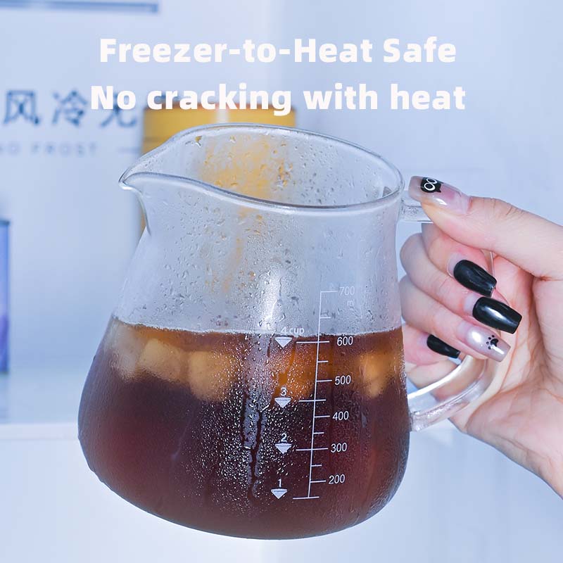 新しい高ホウケイ酸ガラス製700mlコーヒーポットとティーポ - Coffee Tea Pots のレビューと価格