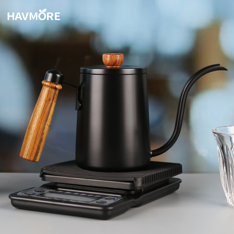 ステンレス製グースネックケトル注ぎ口、コーヒーポット、牛乳泡 - Coffee Tea Pots のレビューと価格