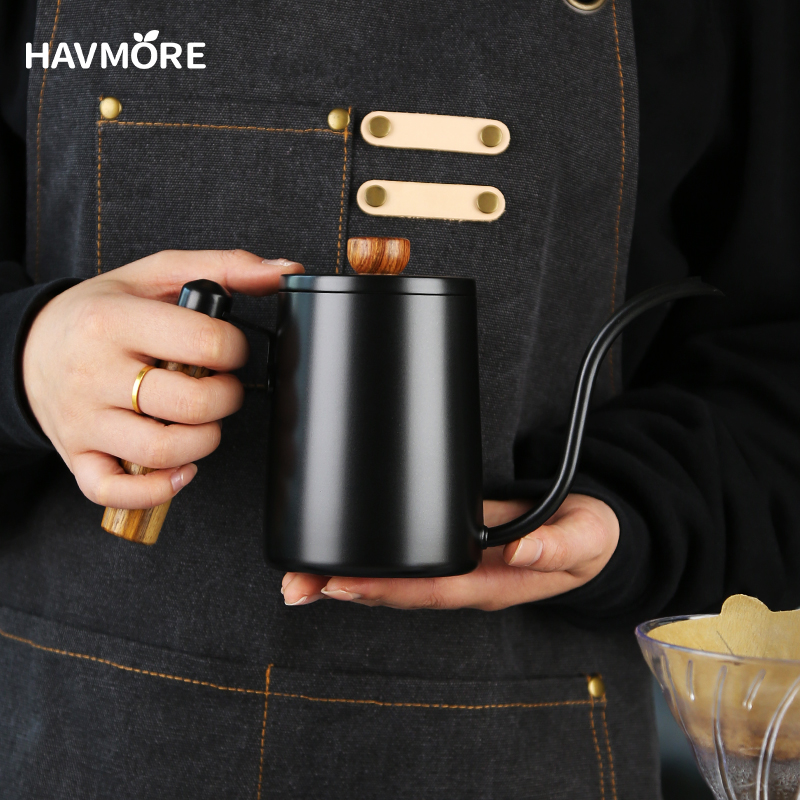 ステンレス製グースネックケトル注ぎ口、コーヒーポット、牛乳泡 - Coffee Tea Pots のレビューと価格