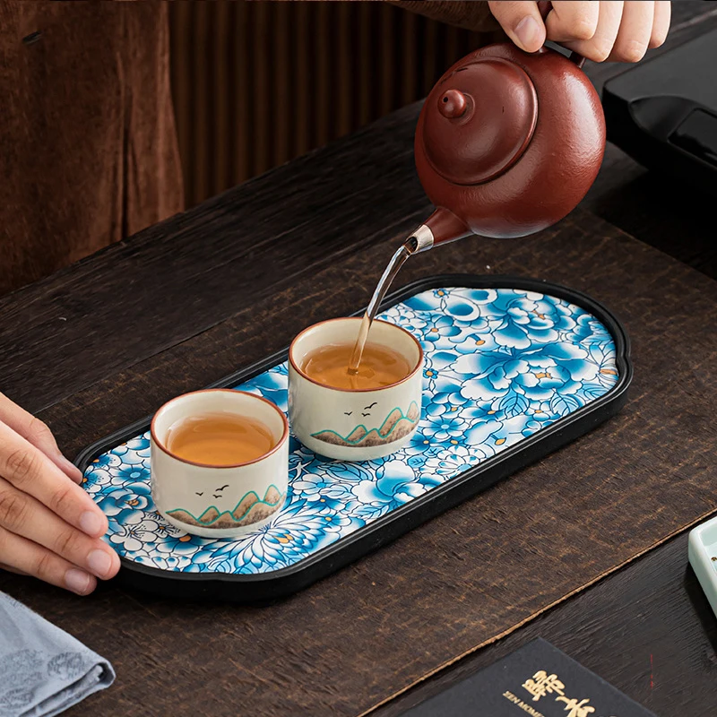吸収性セラミックドライバブルトレイ,チャイニーズスタイル,コ - Coffee Tea In Chinese のレビューと価格
