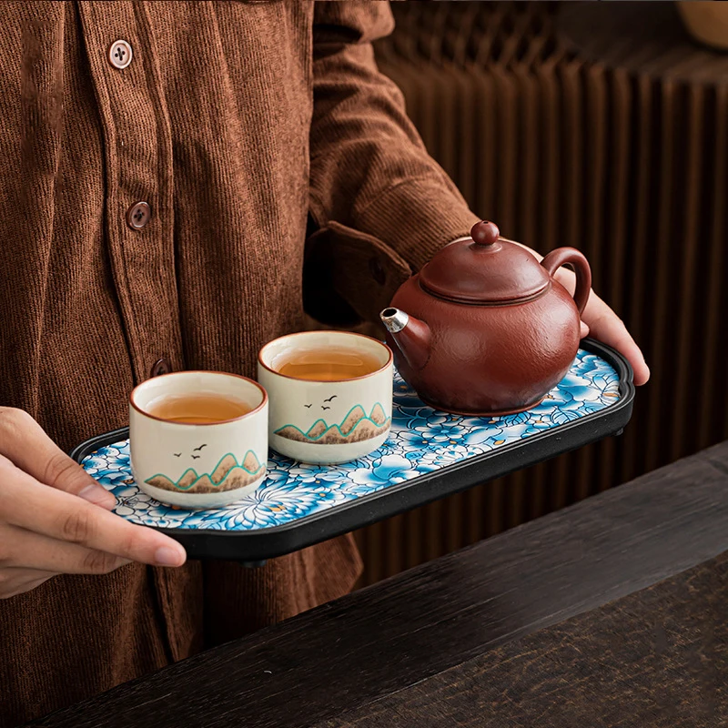 吸収性セラミックドライバブルトレイ,チャイニーズスタイル,コ - Coffee Tea In Chinese のレビューと価格