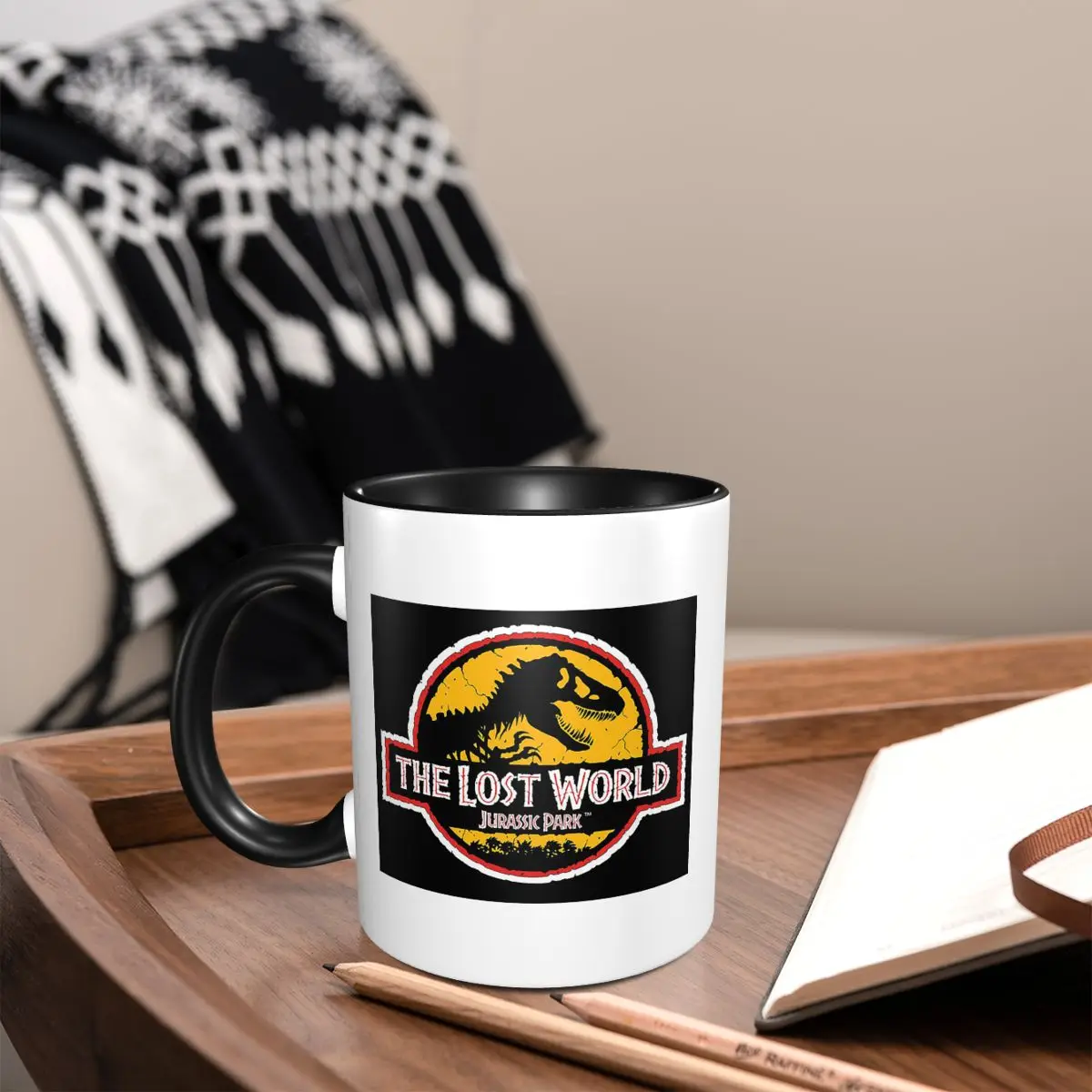ジュラシックワールドロゴ進化恐竜ワールドマグ面白いセラミック - Coffee Tea Logo のレビューと価格