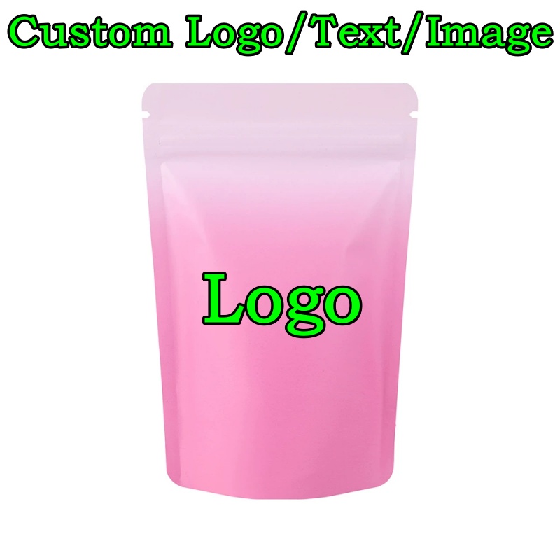 100 個スタンドアップアルミ箔ジップロックバッグ DIY  - Coffee Tea Logo のレビューと価格