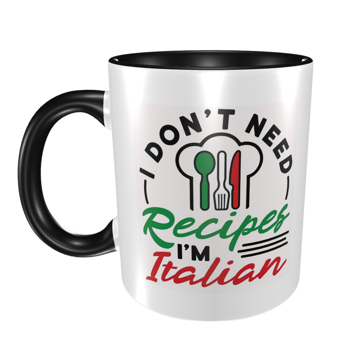 レシピはいらない、私はイタリア人です。パスタマグ、面白いセラ - Coffee Tea Recipe のレビューと価格