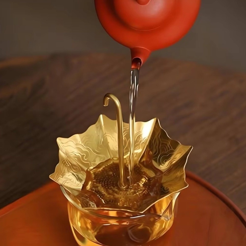 ステンレス製傘型茶こし 伝統的な中国風茶こし 細かいメッシュ - Coffee Tea In Chinese のレビューと価格