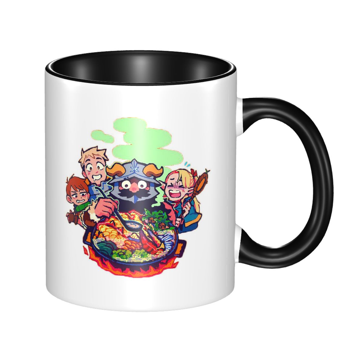 戦士おいしいダンジョンレシピが入った面白いセラミックコーヒー - Coffee Tea Recipe のレビューと価格
