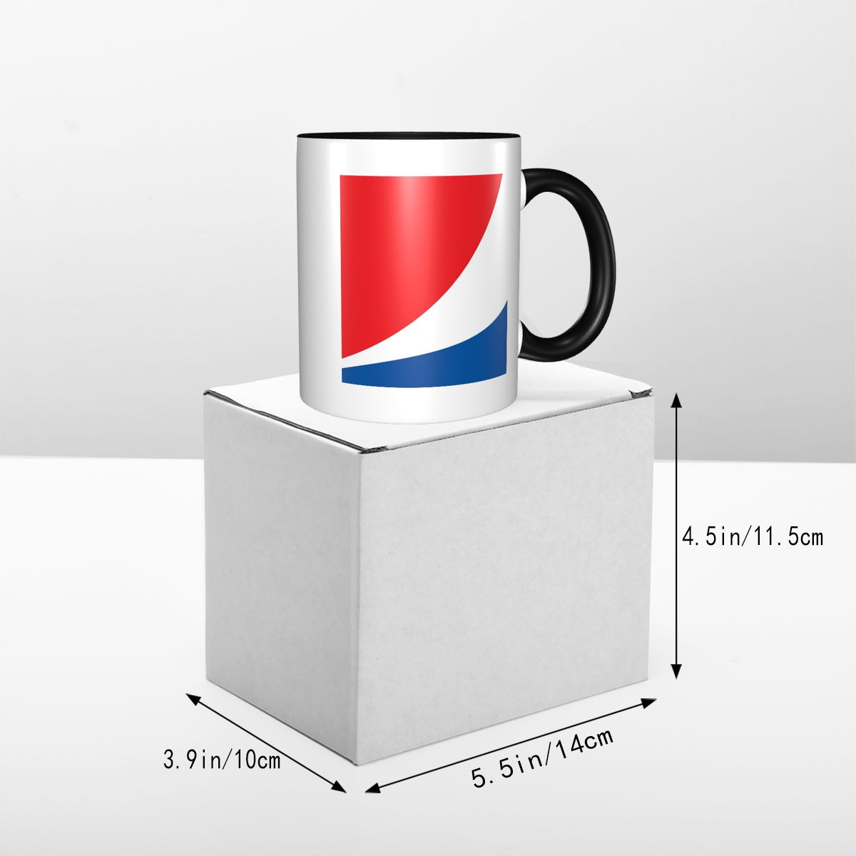 ペプシロゴズームマグ面白いセラミックコーヒーカップティーマグ - Coffee Tea Logo のレビューと価格