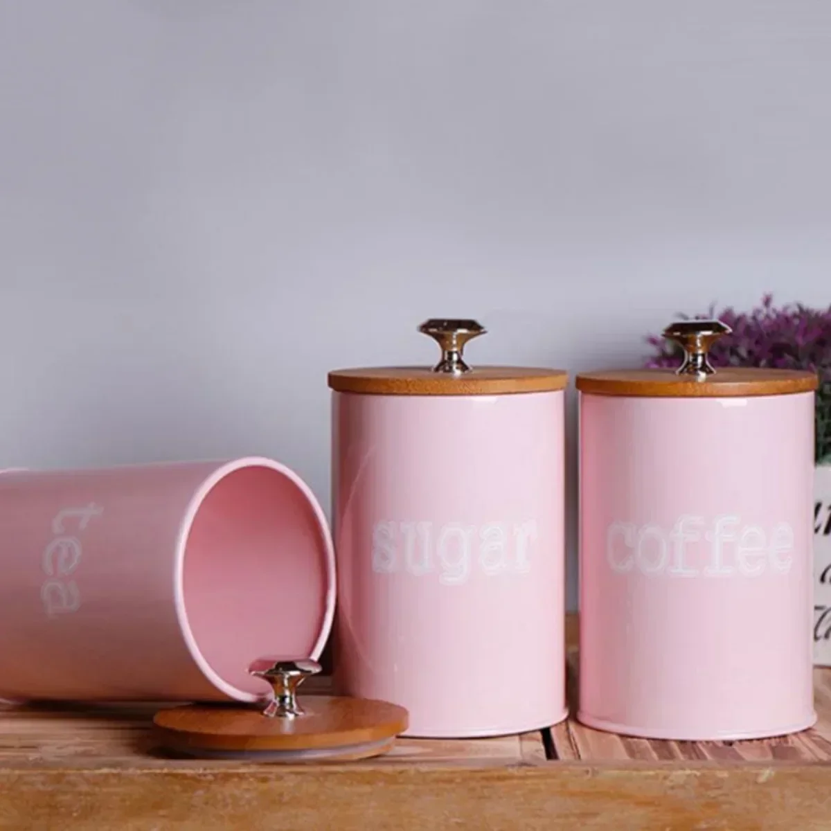 3 ピース/セット茶コーヒー砂糖収納スパイス瓶キャンディーポ - Tea Coffee Utensils のレビューと価格