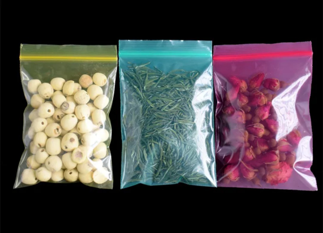50/100 個厚い PE プラスチックジップロックジュエリ - Coffee Tea In Chinese のレビューと価格